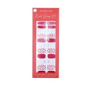 Studio OH! Nail Wrap Kit (Includes an alcohol pad, file, and‎ cuticle stick)